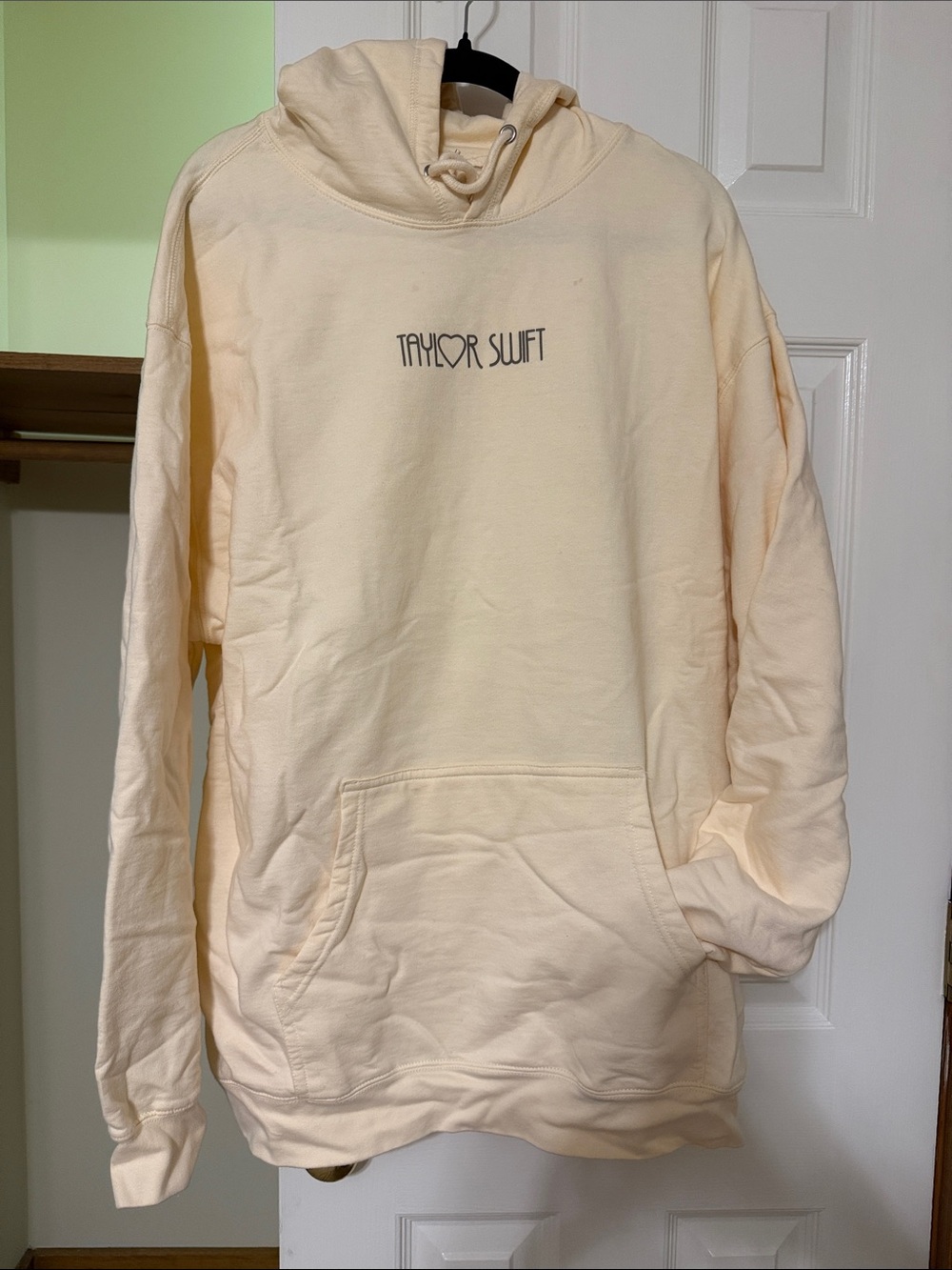 Taylor Swift ERAS TOUR Cream Pullover Hoodie